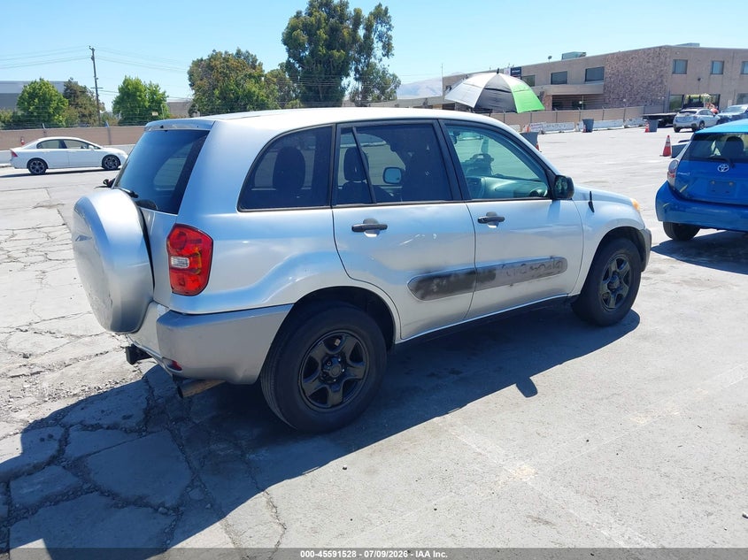 2004 Toyota Rav4 VIN JTEGD20V940010425 IAAI salvage auction — NORMAL WEAR, Salvage Title - Dealer (California), sold $450 on 2026-07-29 (photo 4)