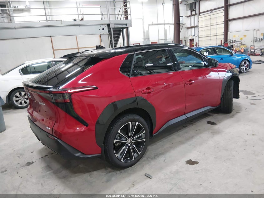 2024 Toyota Bz4x VIN JTMABACA0RA074101 IAAI salvage auction — FRONT END, Salvage (Idaho), sold $11,975 on 2026-08-22 (photo 4)