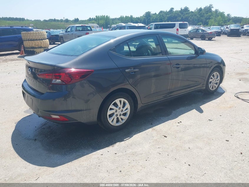 2020 Hyundai Elantra VIN 5NPD74LF8LH613348 IAAI salvage auction — NORMAL WEAR, Sf97 (New Hampshire), sold $10,925 on 2026-07-23 (photo 4)