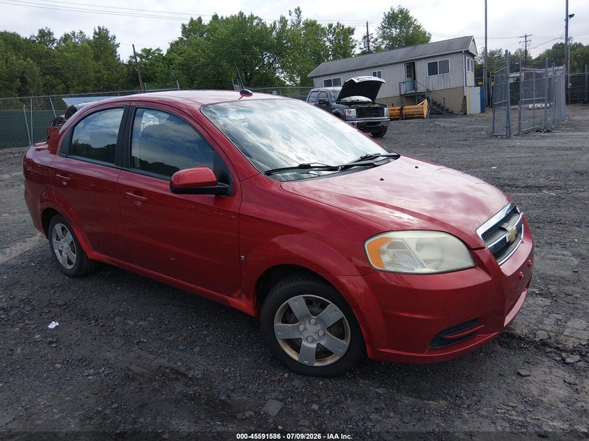 2009 Chevrolet Aveo VIN KL1TD56E29B632461 IAAI salvage auction — NORMAL WEAR, Clear (Pennsylvania), sold $325 on 2026-07-14 (photo 1)