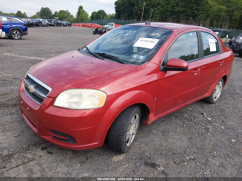 2009 Chevrolet Aveo VIN KL1TD56E29B632461 IAAI salvage auction — NORMAL WEAR, Clear (Pennsylvania), sold $325 on 2026-07-14 (photo 2)