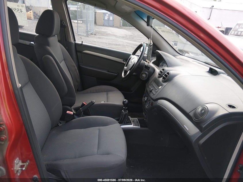 2009 Chevrolet Aveo VIN KL1TD56E29B632461 IAAI salvage auction — NORMAL WEAR, Clear (Pennsylvania), sold $325 on 2026-07-14 (photo 5)