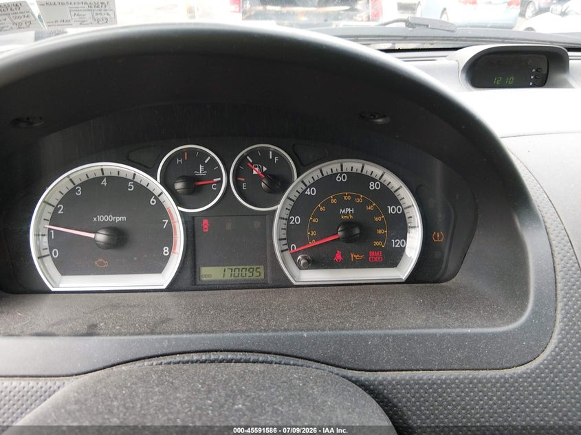 2009 Chevrolet Aveo VIN KL1TD56E29B632461 IAAI salvage auction — NORMAL WEAR, Clear (Pennsylvania), sold $325 on 2026-07-14 (photo 7)
