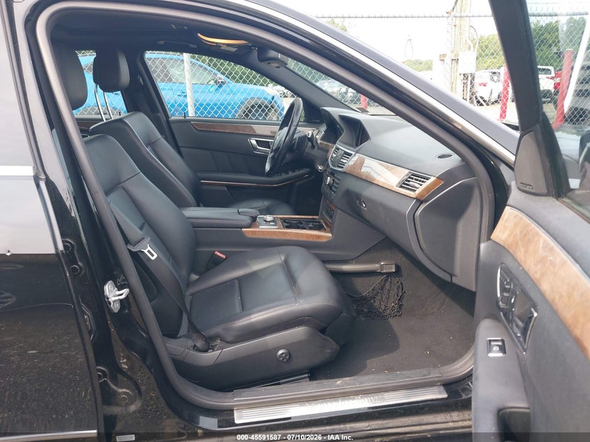 2010 Mercedes-benz E-class VIN WDDHF5GB4AA241535 IAAI salvage auction — FRONT END, Clear (Virginia), sold $1,050 on 2026-08-07 (photo 5)