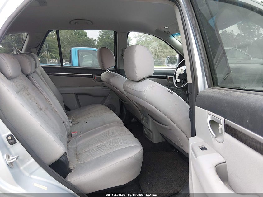 2008 Hyundai Santa fe VIN 5NMSG13D78H225794 IAAI salvage auction — REAR END, Salvage (Alabama), sold $300 on 2026-08-03 (photo 8)