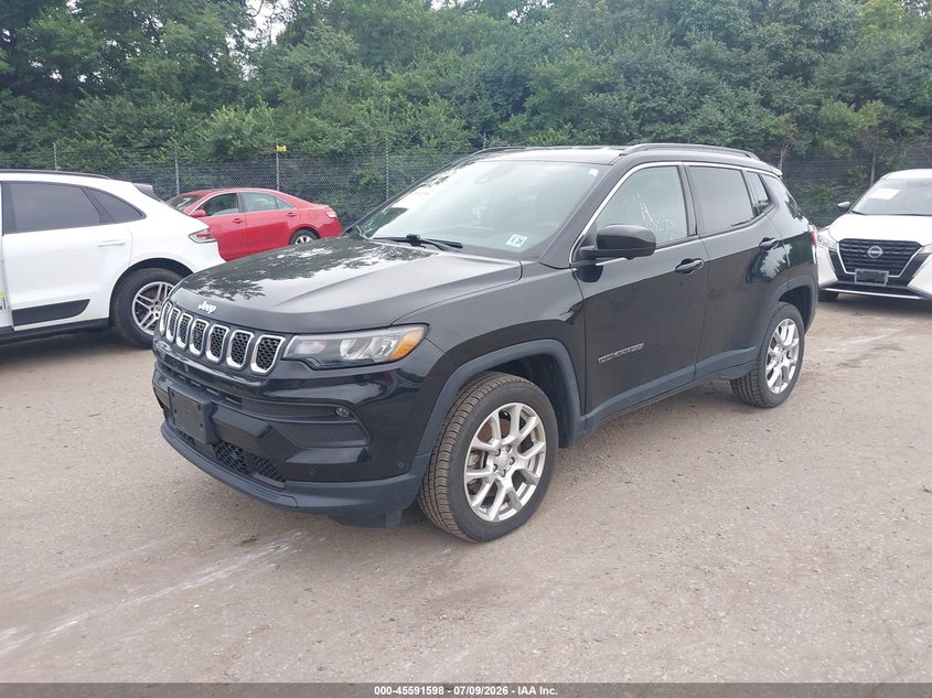 2023 Jeep Compass VIN 3C4NJDFN5PT526781 IAAI salvage auction — NORMAL WEAR, Enterprise Vehicles Clear Only (New Jersey), sold $11,100 on 2026-07-30 (photo 2)