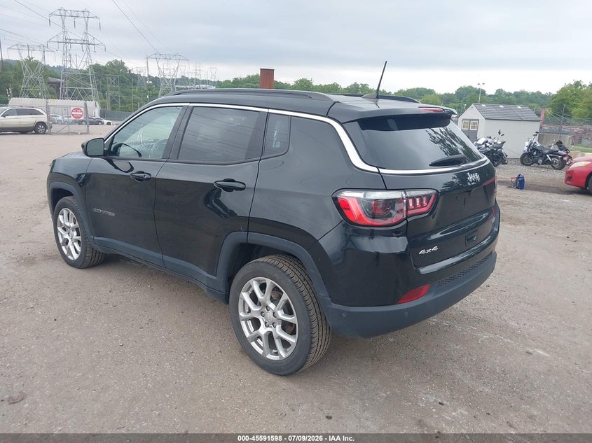 2023 Jeep Compass VIN 3C4NJDFN5PT526781 IAAI salvage auction — NORMAL WEAR, Salvage Title, sold $9,700 on 2026-07-24 (photo 3)