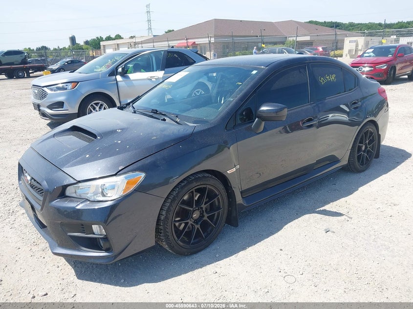 2017 Subaru Wrx VIN JF1VA1E65H9822490 IAAI salvage auction — SIDE, Salvage Title, sold $25 on 2026-07-28 (photo 2)