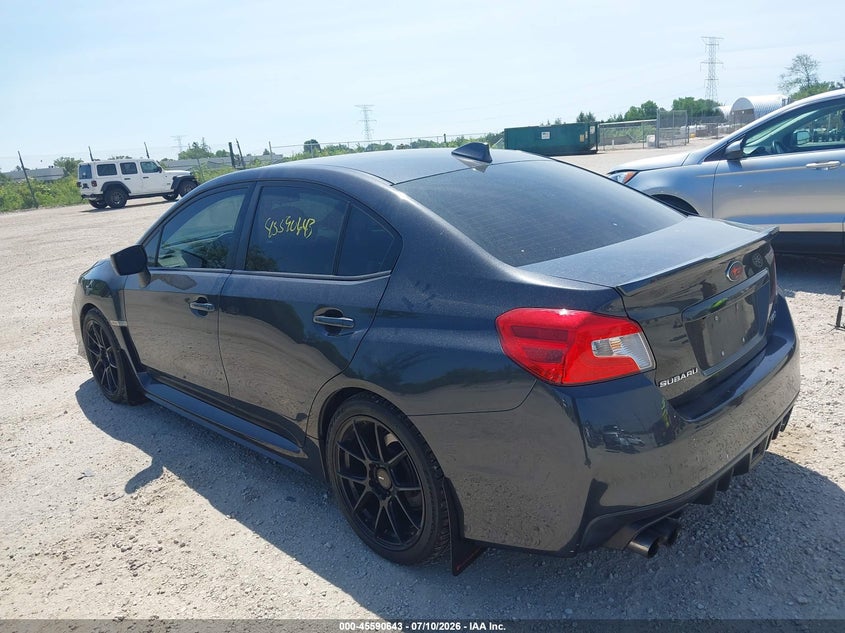 2017 Subaru Wrx VIN JF1VA1E65H9822490 IAAI salvage auction — SIDE, Salvage Title, sold $25 on 2026-07-28 (photo 3)