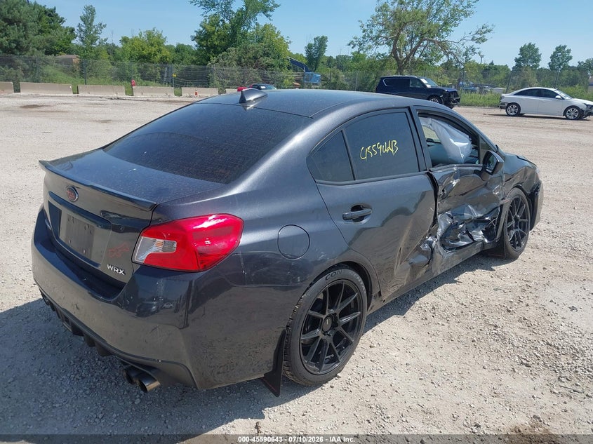 2017 Subaru Wrx VIN JF1VA1E65H9822490 IAAI salvage auction — SIDE, Salvage Title, sold $25 on 2026-07-28 (photo 4)