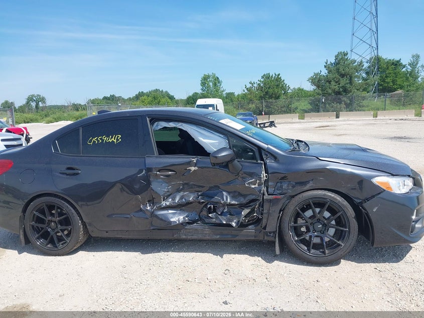 2017 Subaru Wrx VIN JF1VA1E65H9822490 IAAI salvage auction — SIDE, Salvage Title, sold $25 on 2026-07-28 (photo 6)