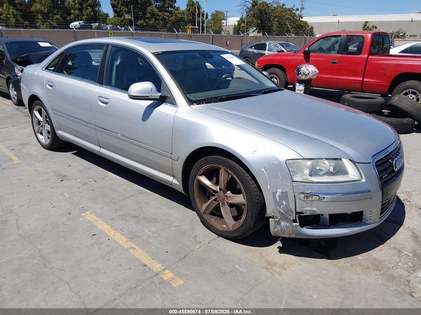 2009 Audi A8 VIN WAUMV94E59N001252 IAAI salvage auction — NORMAL WEAR, Clear - Dealer Only (California), sold $375 on 2026-07-29 (photo 1)