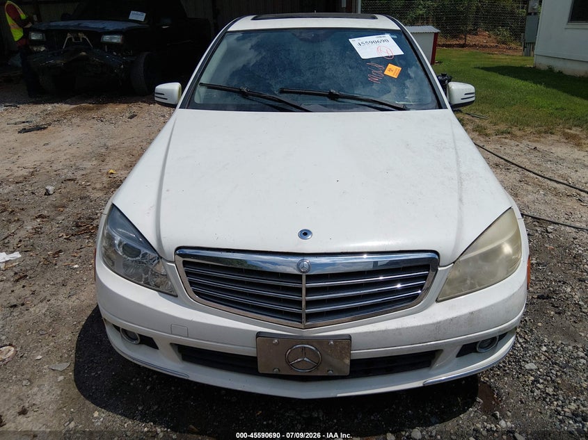 2010 Mercedes-benz C class VIN WDDGF8BB8AR126152 IAAI salvage auction — NORMAL WEAR, Clear (Florida), sold $450 on 2026-07-31 (photo 6)