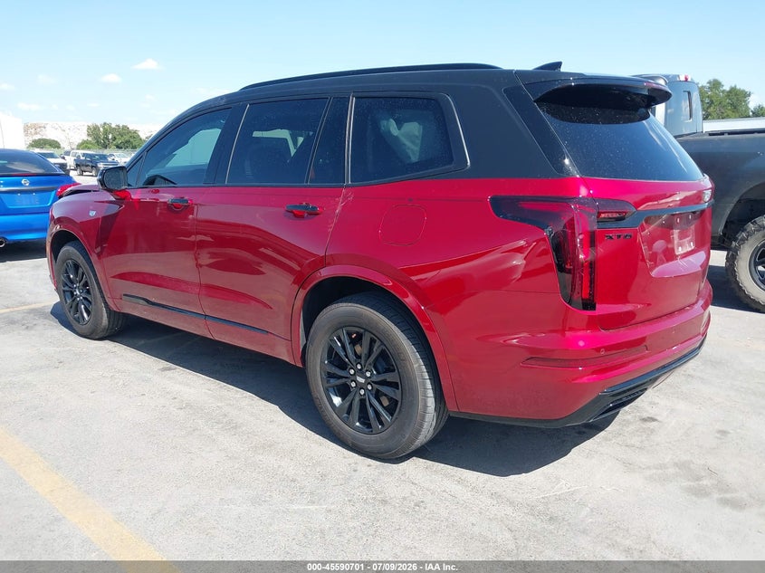 2024 Cadillac Xt6 VIN 1GYKPAR45RZ739772 IAAI salvage auction — FRONT END, Salvage Title, sold $11,500 on 2026-08-20 (photo 3)