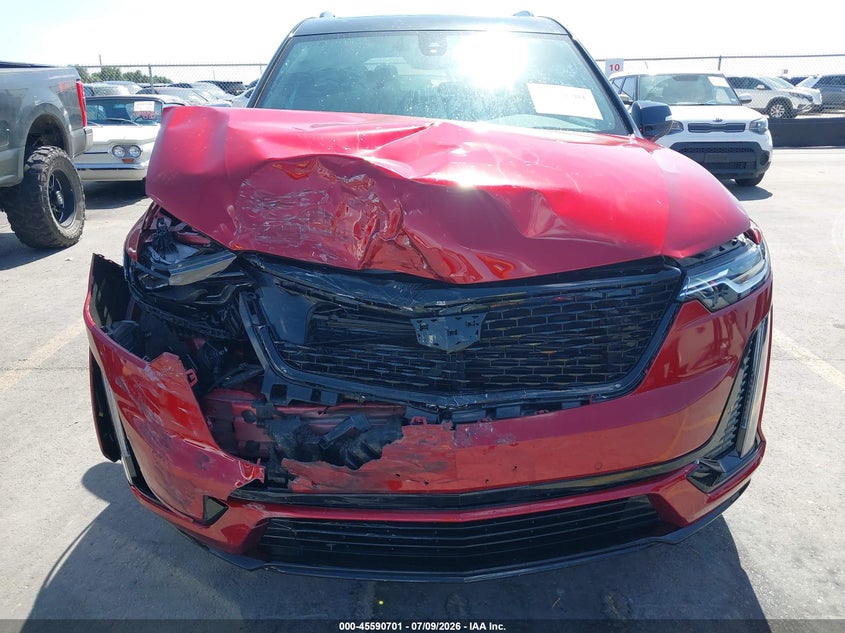 2024 Cadillac Xt6 VIN 1GYKPAR45RZ739772 IAAI salvage auction — FRONT END, Salvage Title, sold $11,500 on 2026-08-20 (photo 6)