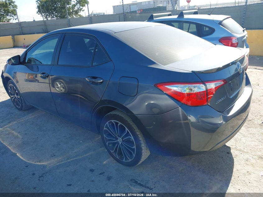 2015 Toyota Corolla VIN 5YFBURHE9FP346936 IAAI salvage auction — FRONT END, Salvage (California), sold $4,150 on 2026-07-30 (photo 3)