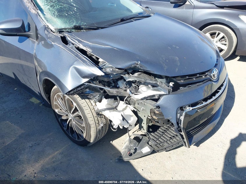 2015 Toyota Corolla VIN 5YFBURHE9FP346936 IAAI salvage auction — FRONT END, Salvage (California), sold $4,150 on 2026-07-30 (photo 6)