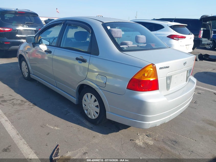 2004 Suzuki Aerio VIN JS2RA61S345201364 IAAI salvage auction — NORMAL WEAR, Clear (North Carolina), sold $275 on 2026-07-22 (photo 3)