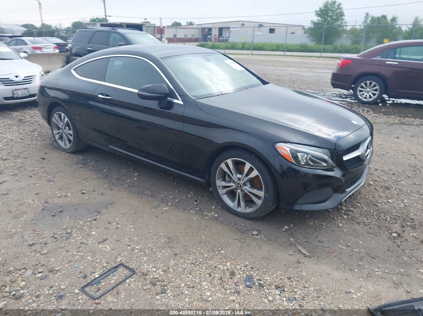 2017 Mercedes-benz C class VIN WDDWJ4KBXHF528169 IAAI salvage auction — ELECTRICAL, Salvage (Wisconsin), sold $4,250 on 2026-07-23 (photo 1)