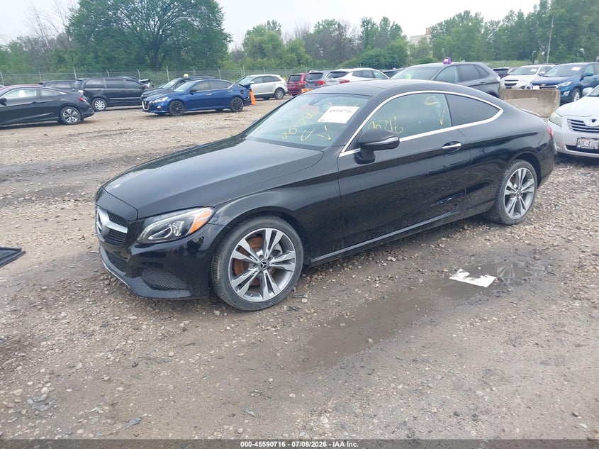 2017 Mercedes-benz C class VIN WDDWJ4KBXHF528169 IAAI salvage auction — ELECTRICAL, Salvage (Wisconsin), sold $4,250 on 2026-07-23 (photo 2)