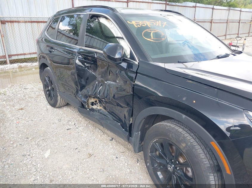 2025 Honda Cr-v VIN 5J6RS6H55SL023418 IAAI salvage auction — RIGHT SIDE, Salvage Title, sold $17,250 on 2026-09-12 (photo 6)