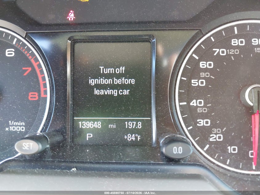 2014 Audi Q5 VIN WA1LFAFP2EA083318 IAAI salvage auction — NORMAL WEAR, Clear-Dealer Only (North Carolina), sold $2,050 on 2026-07-16 (photo 7)