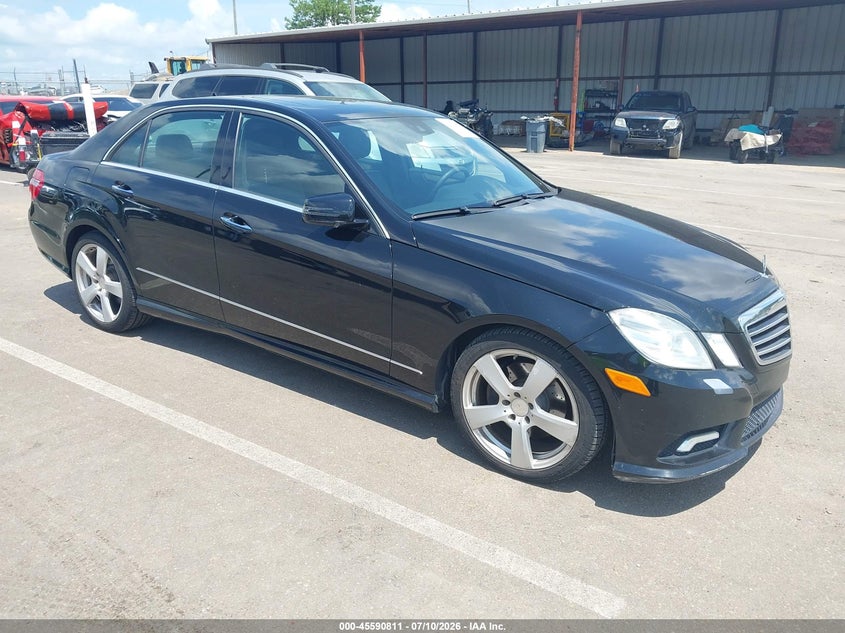 2010 Mercedes-benz E-class VIN WDDHF8HBXAA124767 IAAI salvage auction — NORMAL WEAR, Clear (Mississippi), sold $1,800 on 2026-07-30 (photo 1)