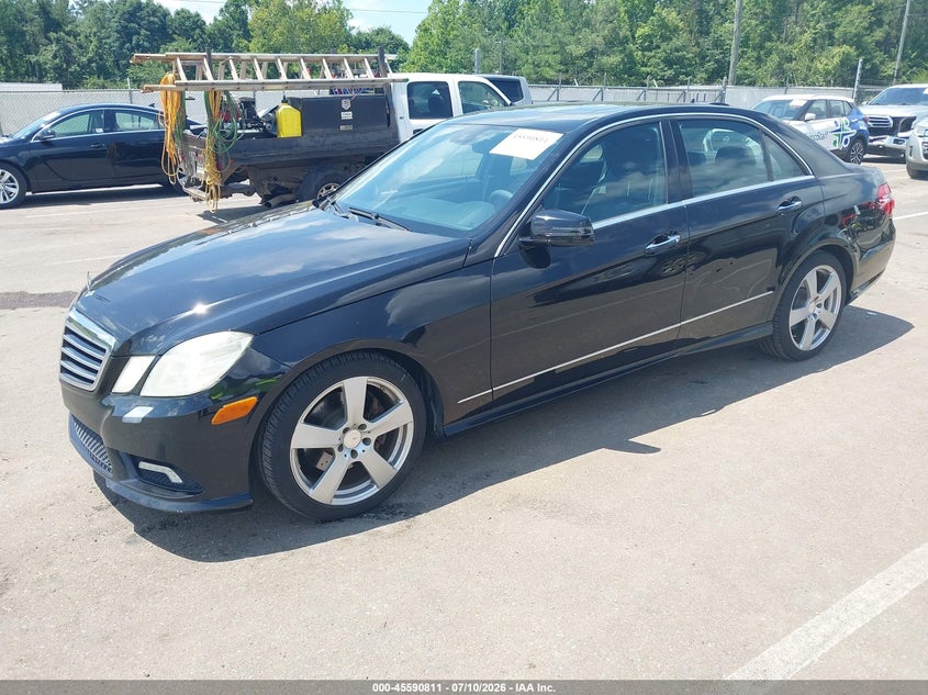 2010 Mercedes-benz E-class VIN WDDHF8HBXAA124767 IAAI salvage auction — NORMAL WEAR, Clear (Mississippi), sold $1,800 on 2026-07-30 (photo 2)