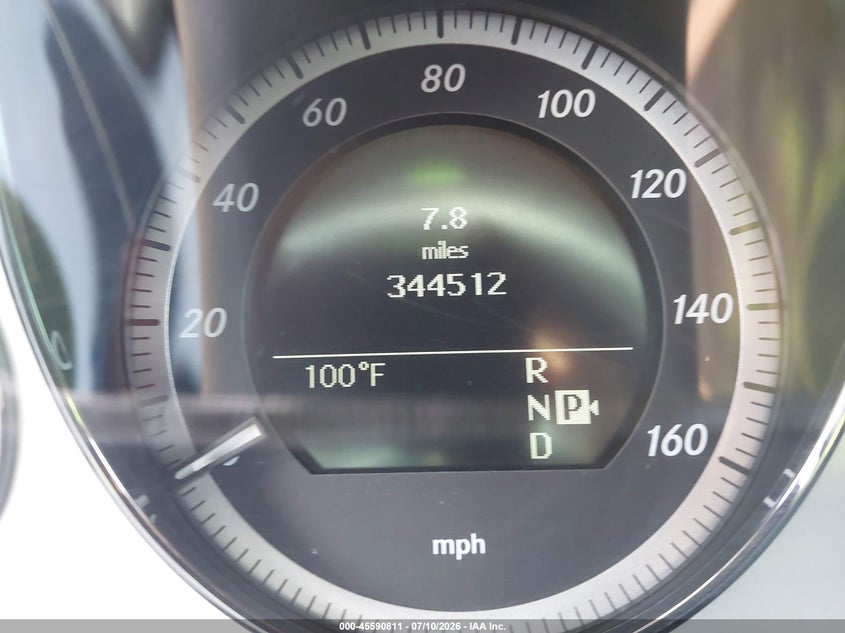 2010 Mercedes-benz E-class VIN WDDHF8HBXAA124767 IAAI salvage auction — NORMAL WEAR, Clear (Mississippi), sold $1,800 on 2026-07-30 (photo 7)