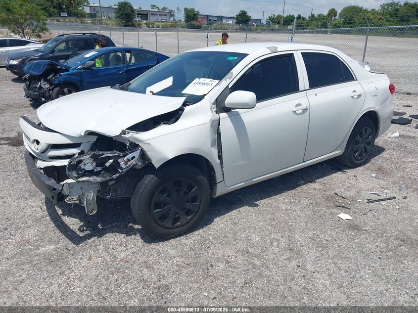 2012 Toyota Corolla VIN 5YFBU4EE0CP062582 IAAI salvage auction — FRONT & REAR, Rebuildable (Florida), sold $25 on 2026-07-23 (photo 2)