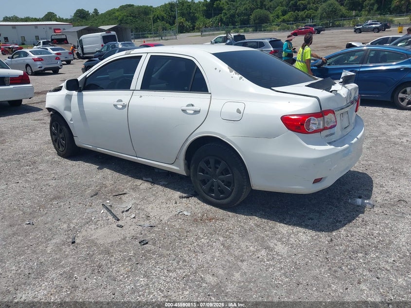 2012 Toyota Corolla VIN 5YFBU4EE0CP062582 IAAI salvage auction — FRONT & REAR, Rebuildable (Florida), sold $25 on 2026-07-23 (photo 3)