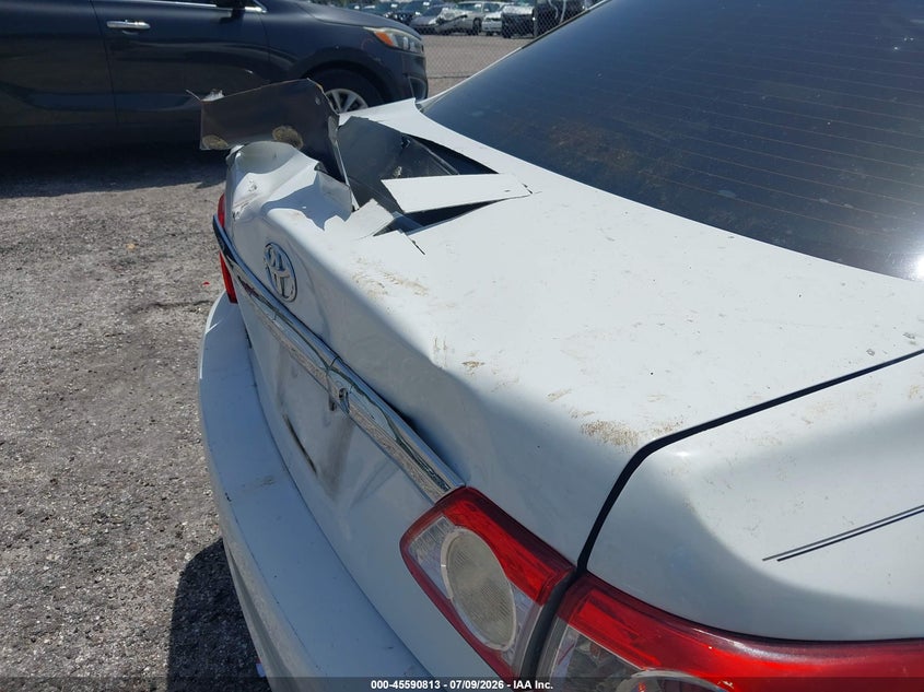2012 Toyota Corolla VIN 5YFBU4EE0CP062582 IAAI salvage auction — FRONT & REAR, Rebuildable (Florida), sold $25 on 2026-07-23 (photo 6)