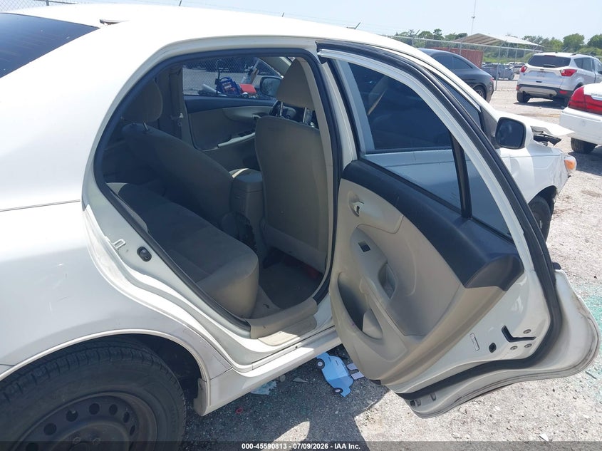 2012 Toyota Corolla VIN 5YFBU4EE0CP062582 IAAI salvage auction — FRONT & REAR, Rebuildable (Florida), sold $25 on 2026-07-23 (photo 8)