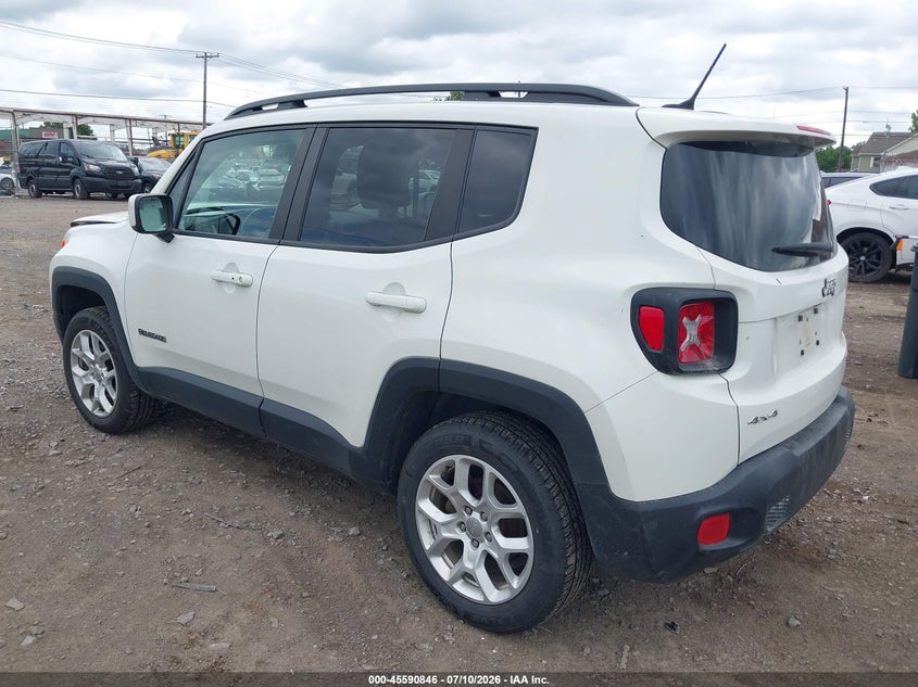 2017 Jeep Renegade VIN ZACCJBBB8HPG51693 IAAI salvage auction — RIGHT FRONT, Salvage Title, sold $875 on 2026-07-15 (photo 3)