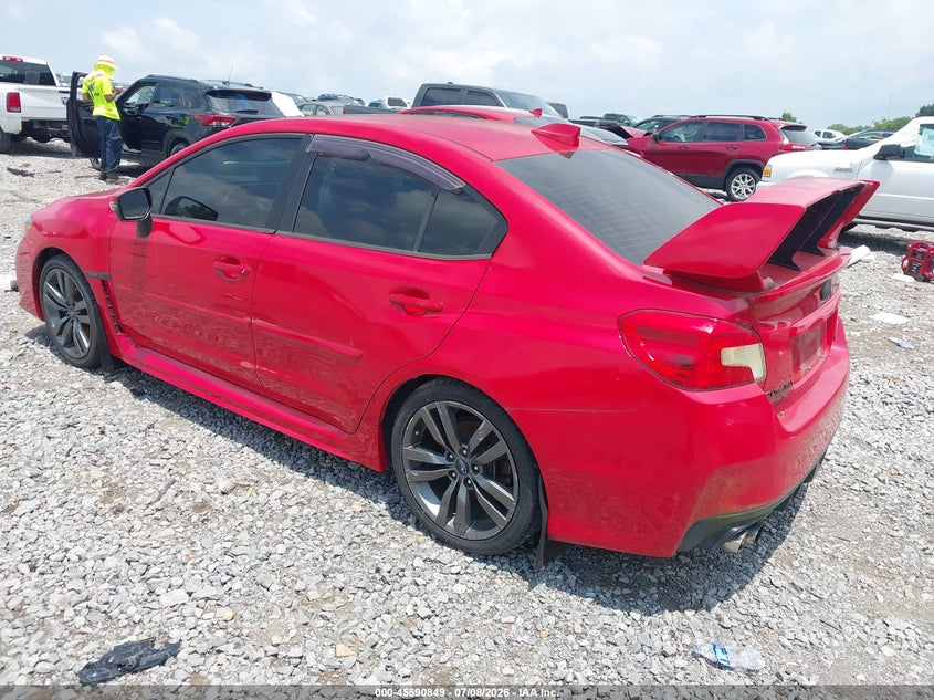 2017 Subaru Wrx VIN JF1VA1L61H9818911 IAAI salvage auction — NORMAL WEAR, Salvage Title, sold $1,550 on 2026-07-30 (photo 3)