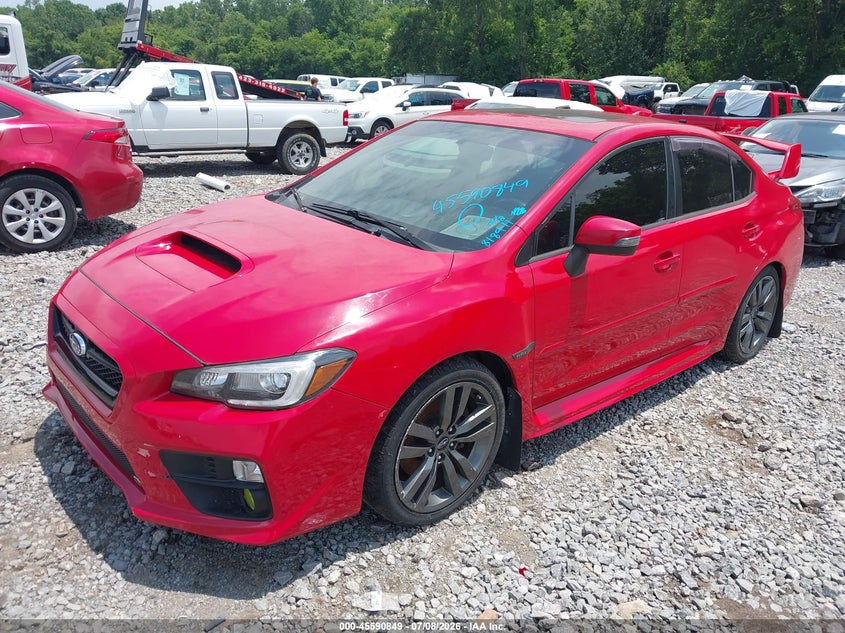 2017 Subaru Wrx VIN JF1VA1L61H9818911 IAAI salvage auction — NORMAL WEAR, Salvage Title, sold $1,550 on 2026-07-30 (photo 6)