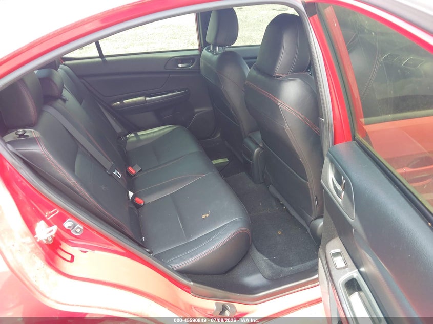 2017 Subaru Wrx VIN JF1VA1L61H9818911 IAAI salvage auction — NORMAL WEAR, Salvage Title, sold $1,550 on 2026-07-30 (photo 8)