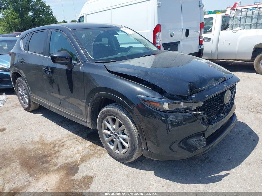 2025 Mazda Cx-5 VIN JM3KFBCMXS0720790 IAAI salvage auction — FRONT END, Clear (Oklahoma), sold $11,175 on 2026-09-09 (photo 1)