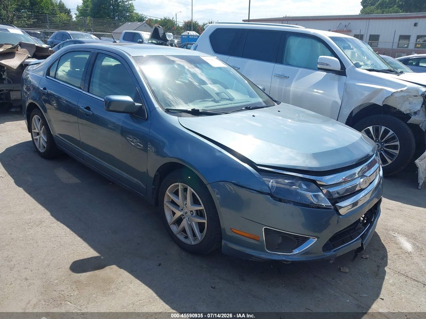 2012 Ford Fusion VIN 3FAHP0JA2CR184633 IAAI salvage auction — FRONT END, Salvage (North Carolina), sold $850 on 2026-07-31 (photo 1)