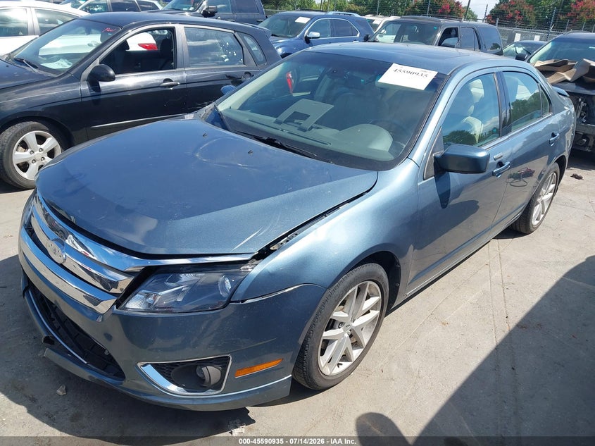 2012 Ford Fusion VIN 3FAHP0JA2CR184633 IAAI salvage auction — FRONT END, Salvage (North Carolina), sold $850 on 2026-07-31 (photo 2)