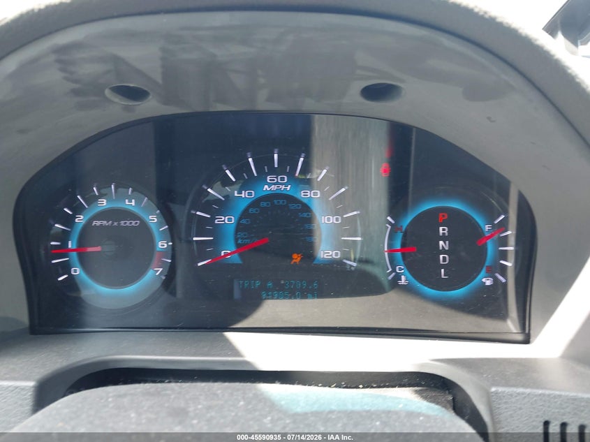 2012 Ford Fusion VIN 3FAHP0JA2CR184633 IAAI salvage auction — FRONT END, Salvage (North Carolina), sold $850 on 2026-07-31 (photo 7)
