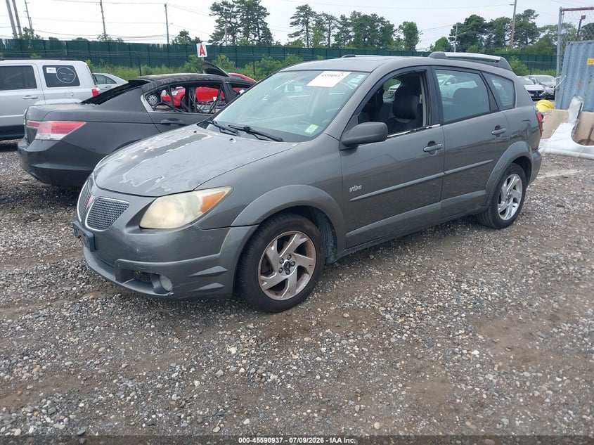 2005 Pontiac Vibe VIN 5Y2SL63895Z416653 IAAI salvage auction — NORMAL WEAR, Clear (New York), sold $500 on 2026-07-28 (photo 2)