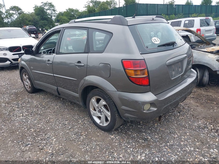 2005 Pontiac Vibe VIN 5Y2SL63895Z416653 IAAI salvage auction — NORMAL WEAR, Clear (New York), sold $500 on 2026-07-28 (photo 3)
