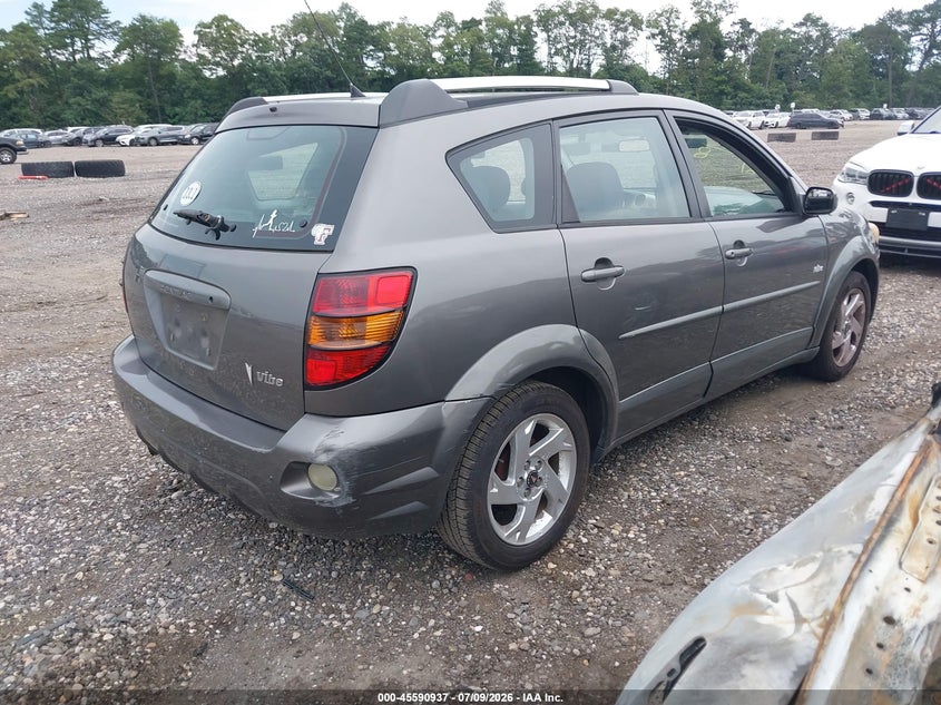 2005 Pontiac Vibe VIN 5Y2SL63895Z416653 IAAI salvage auction — NORMAL WEAR, Clear (New York), sold $500 on 2026-07-28 (photo 4)