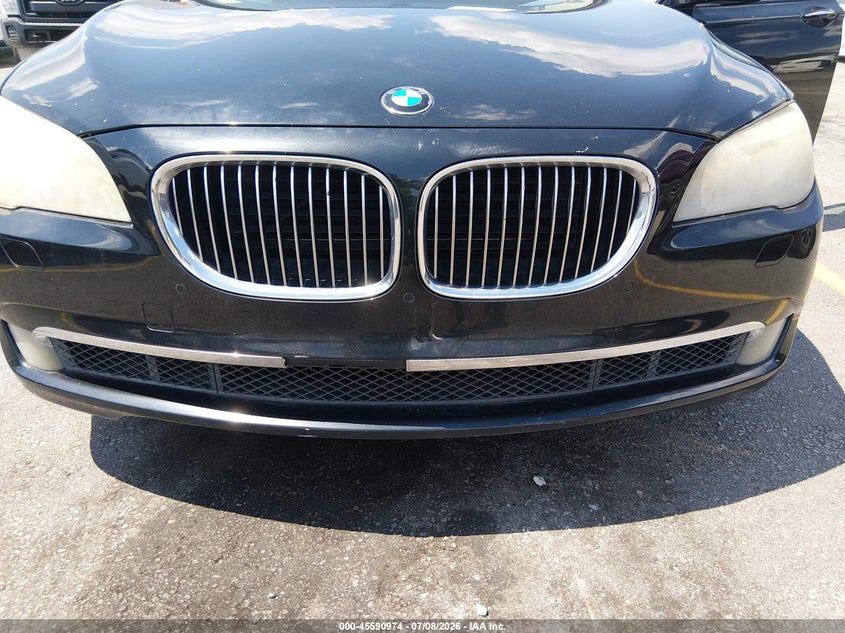 2009 BMW 7 series VIN WBAKB83549CY60338 IAAI salvage auction — FRONT END, Clear (Georgia), sold $1,000 on 2026-07-22 (photo 6)
