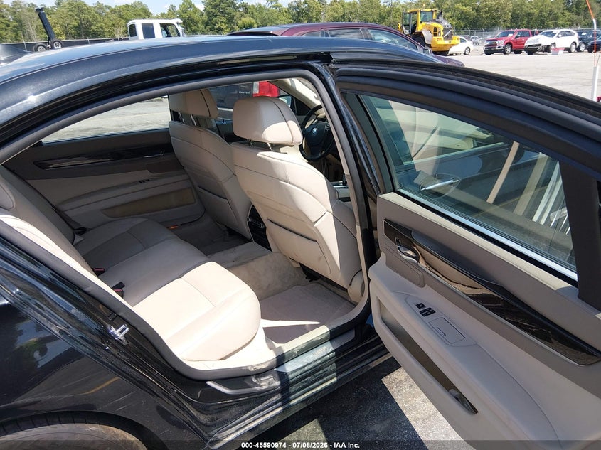 2009 BMW 7 series VIN WBAKB83549CY60338 IAAI salvage auction — FRONT END, Clear (Georgia), sold $1,000 on 2026-07-22 (photo 8)