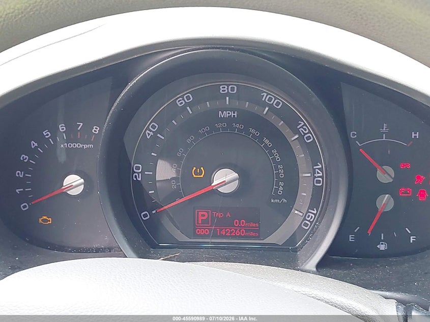 2012 Kia Sportage VIN KNDPBCA20C7278550 IAAI salvage auction — NORMAL WEAR, Clear (Michigan), sold $1,350 on 2026-07-16 (photo 7)