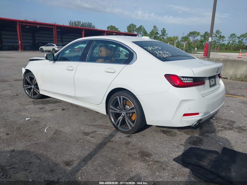 2024 BMW 3er VIN 3MW69FF03R8E03819 IAAI salvage auction — FRONT END, Wait Title, sold $8,000 on 2026-09-01 (photo 3)