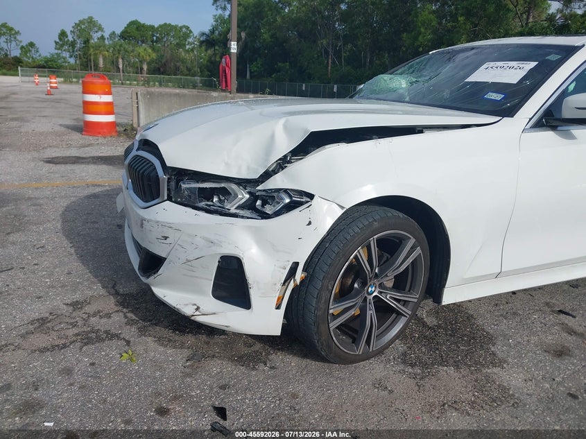 2024 BMW 3er VIN 3MW69FF03R8E03819 IAAI salvage auction — FRONT END, Wait Title, sold $8,000 on 2026-09-01 (photo 6)
