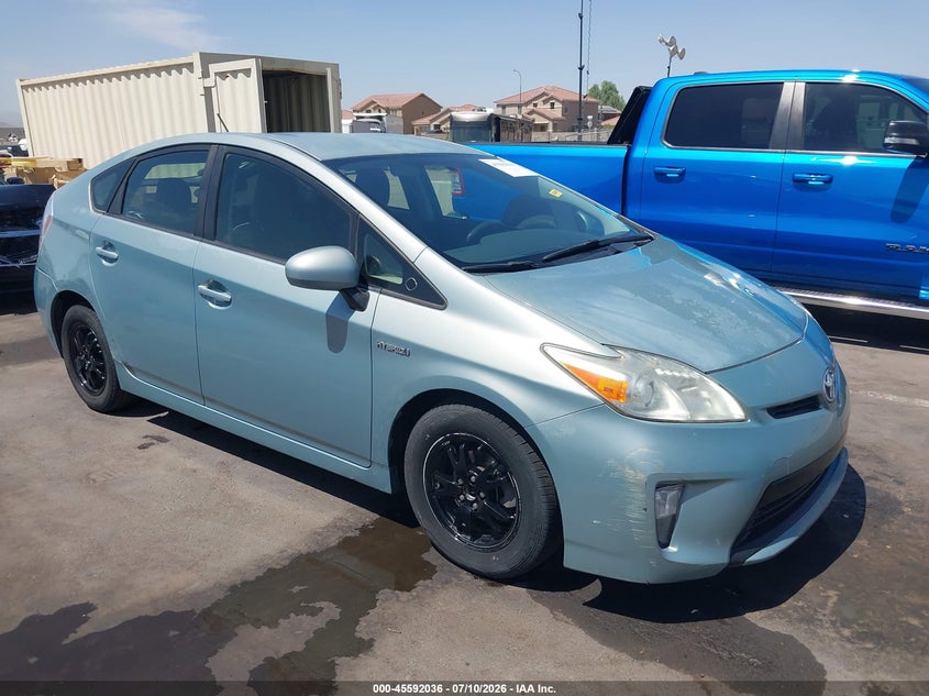 2013 Toyota Prius VIN JTDKN3DU5D1634462 IAAI salvage auction — REAR END, Salvage Title, sold $625 on 2026-07-28 (photo 1)